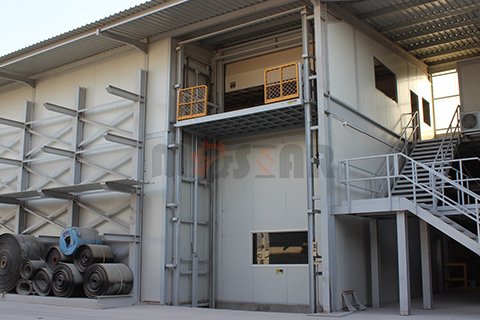 warehouse freight elevator