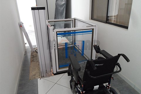 vertical wheelchair lift