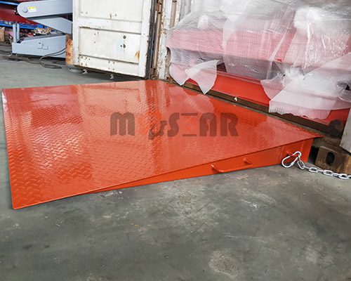 forklift container ramp